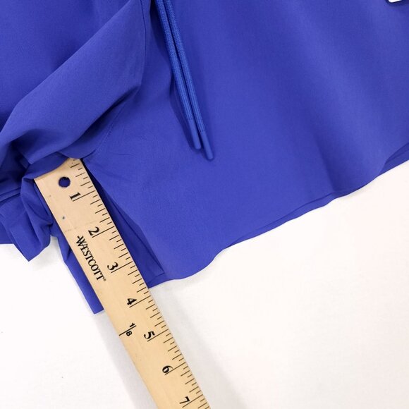 Athleta Crossroads Shorts Women Size Small Purple Drawstring Pockets Athleisure - Picture 6 of 12